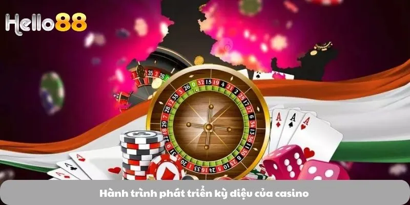 Hành trình phát triển kỳ diệu của casino